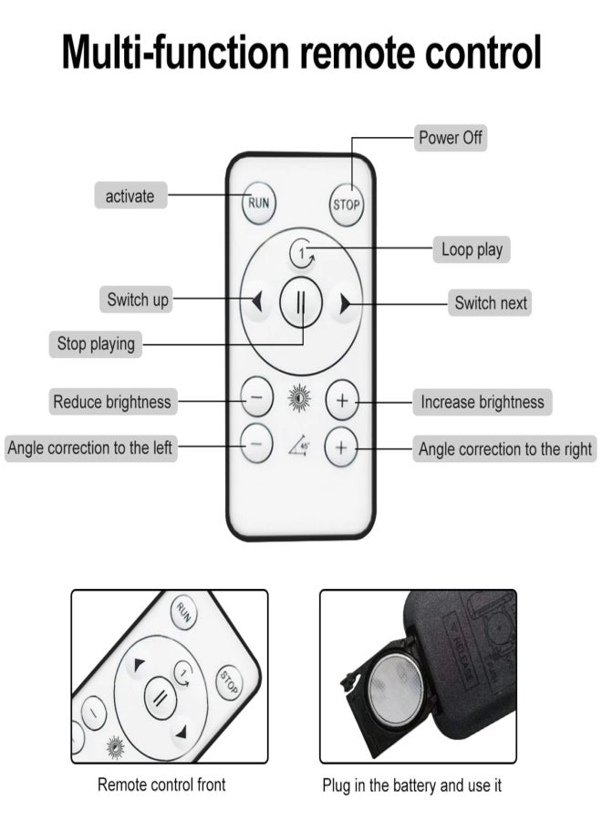 PD42 bright naked eye 3D advertising machine Holographic projector 244LED stereo rotating floating air imaging fan screen Wall mounted advertising machine with 16GB memory card - Image 2