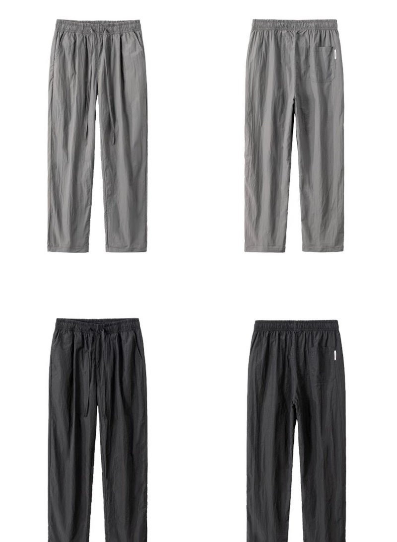 Nariele بنطلون طويل رقيق من حرير الثلج الصيفي الجديد - Image 2