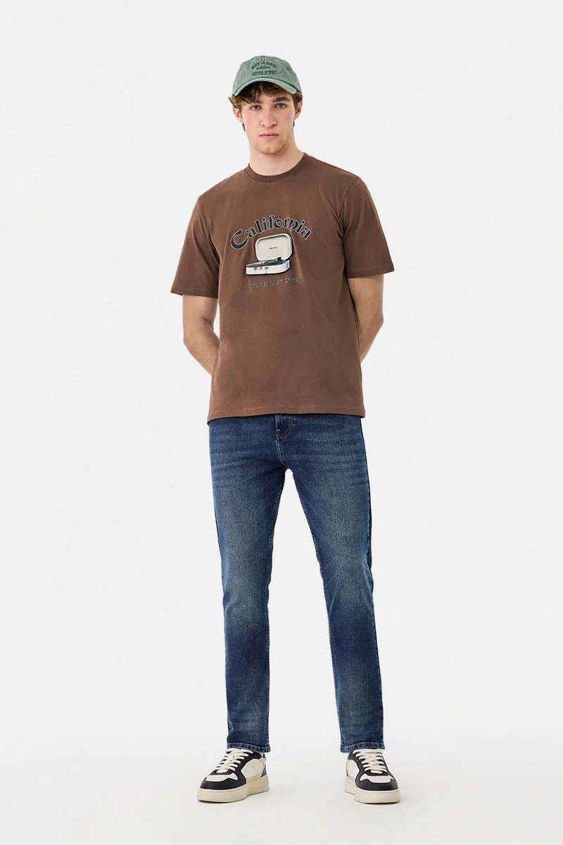 سنيتش تيشيرت قطن كاليفورنيا ١٠٠٪