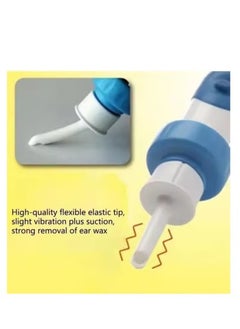 Generic "Ear wax removal with 2 pieces of ear wax removal tool, ear wax removal tool with strong suction, ear vacuum cleaner, ear suction device for adults and children (White)."  - Image 5