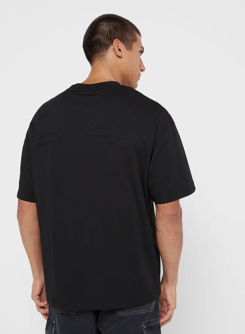 هوجو Graphic Crew Neck T-Shirt
