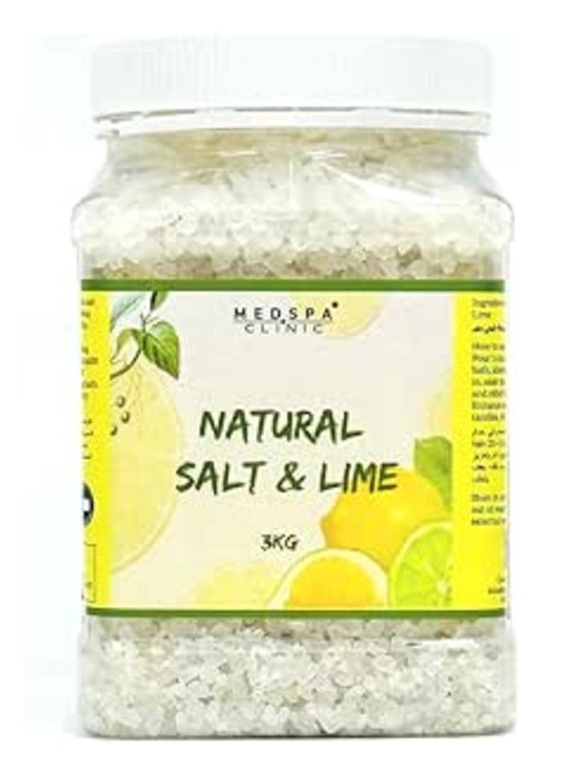 Medspa Natural Salt and Lime Bath Salts 3kg - Natural Bath Salts - Best for Good Sleep - Relaxing - Calming - Body Care - Beauty - Aromatherapy - pzsku/ZC2C6C15F5D1647607226Z/45/_/1710224451/80b46d4e-b171-449f-aac2-00b28c2121b7