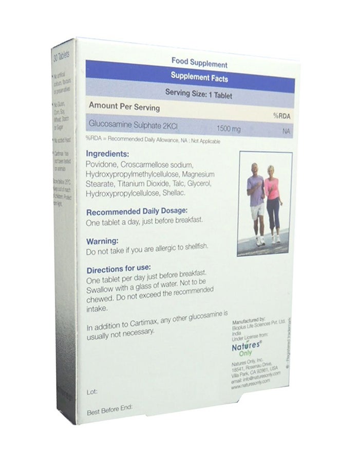 Cartimax - Cartimax Tablets 30's - Image 1