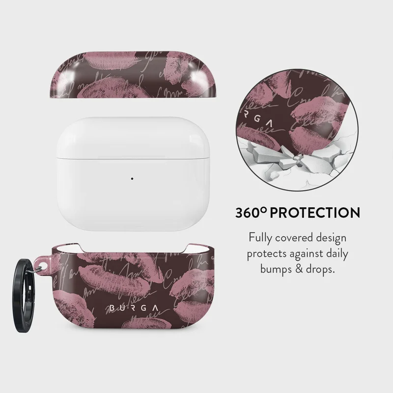 BURGA Burga AirPods Pro 2 Melodrama Protective Elegant Case For Apple AirPods, Cover Charging LED Visible, Scratch-Resistant, Shockproof Case