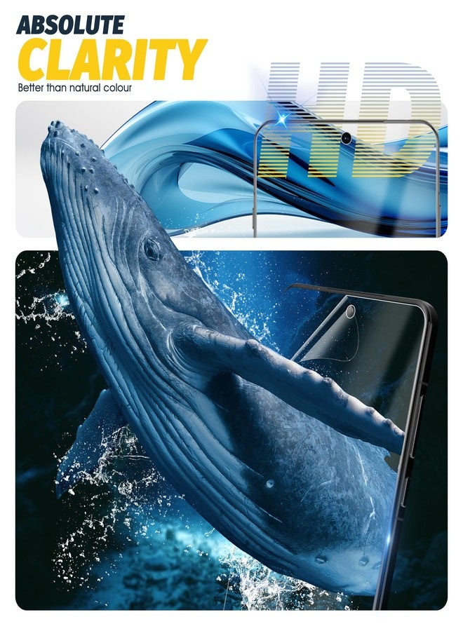 Orzero (3 Pack) Soft TPU Screen Protector Compatible for OnePlus 13 (Not Glass) Protector De Pantalla Bubble-Scratch Self Healing with Alignment Tool High Definition Premium Quality - Image 5