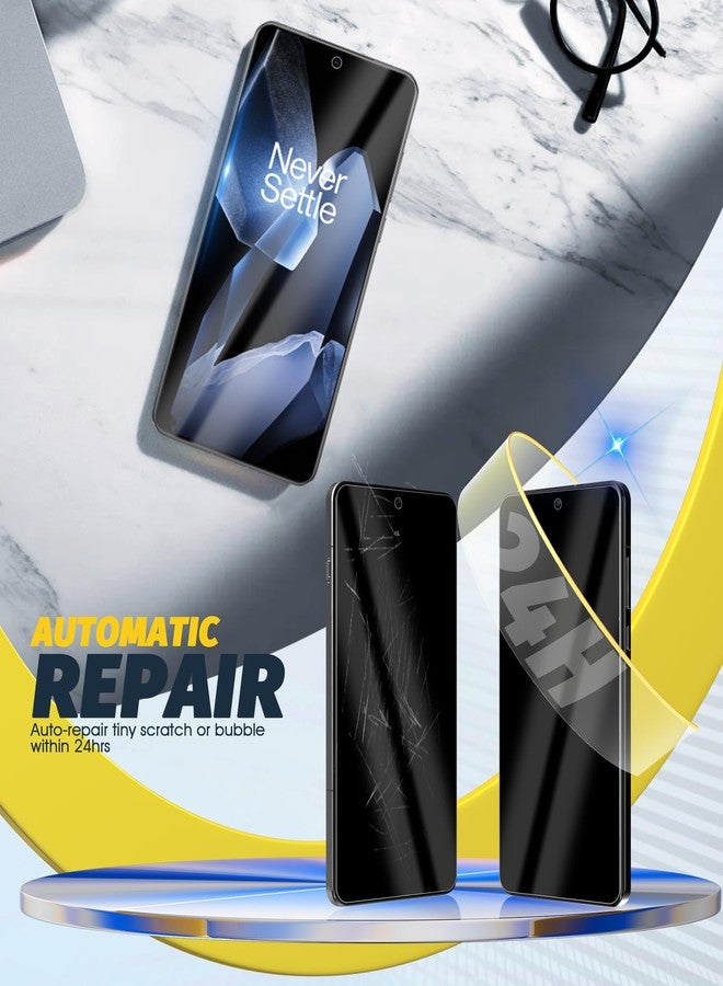 Orzero (3 Pack) Soft TPU Screen Protector Compatible for OnePlus 13 (Not Glass) Protector De Pantalla Bubble-Scratch Self Healing with Alignment Tool High Definition Premium Quality - Image 2