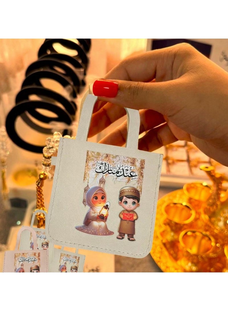 36 قطعة من مغلفات نقود العيد الصغيرة الحجم بتصميم حقيبة هدايا - Image 3