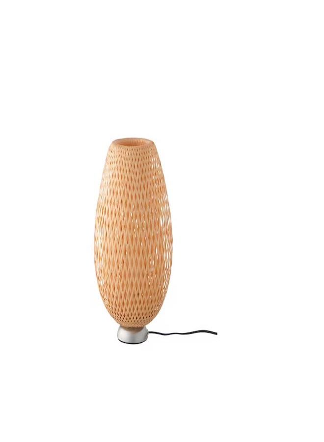 BOJA Table lamp, bamboo/handmade, creates adorable light patterns on the wall.
