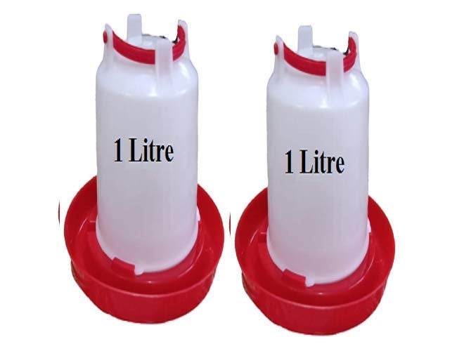 TMW Pot 1 Litre Water Drinker for Chicks and All Other Birds,1 Litre Drinker Package Qty 15 - Image 2