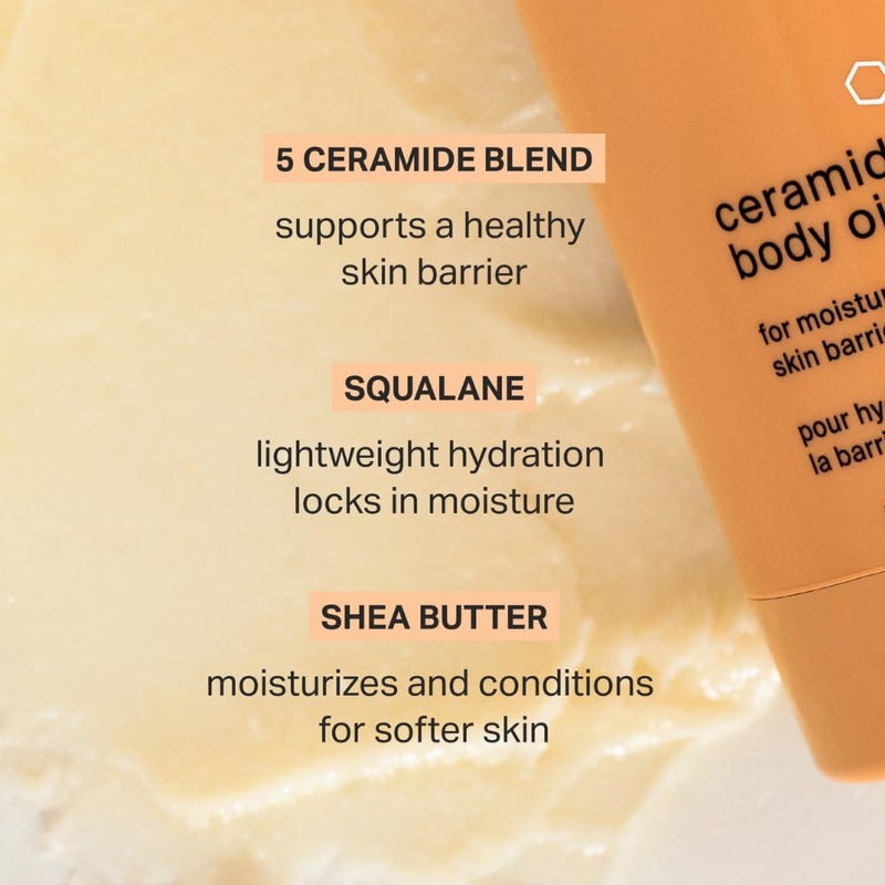 Cocokind Ceramide Body Oil Stick, Mess-Free Moisturizer, All Skin Types including Sensitive Skin, Fragrance Free, Cruelty Free, Vegan, 1.7 oz - Image 3