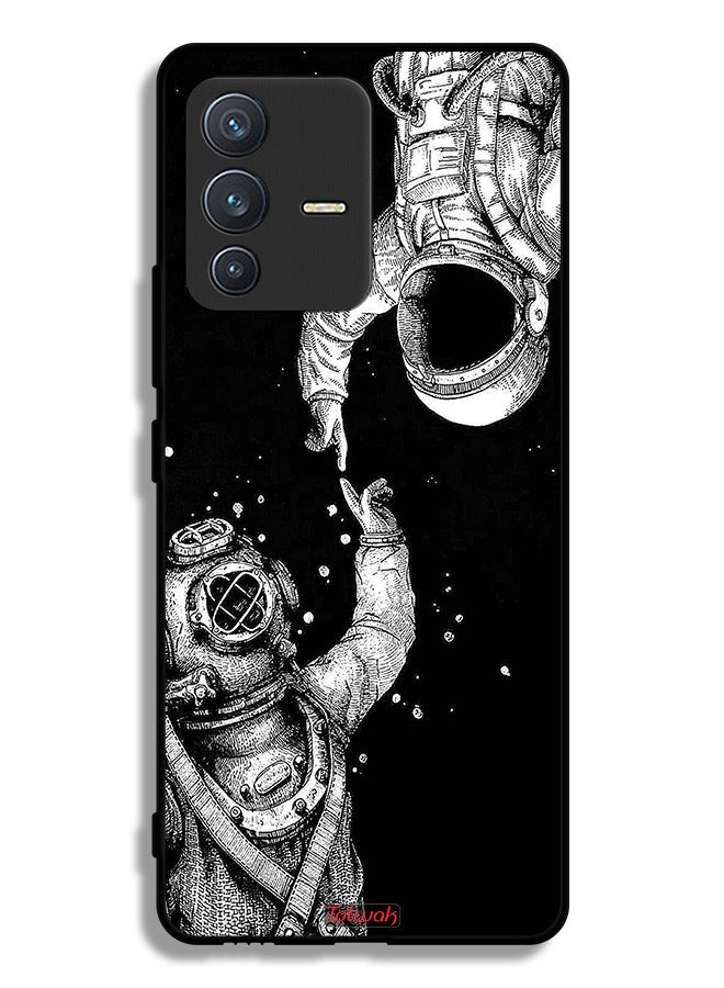 Tolwak Vivo V23 5G Protective Case Cover Astronauts - Image 1