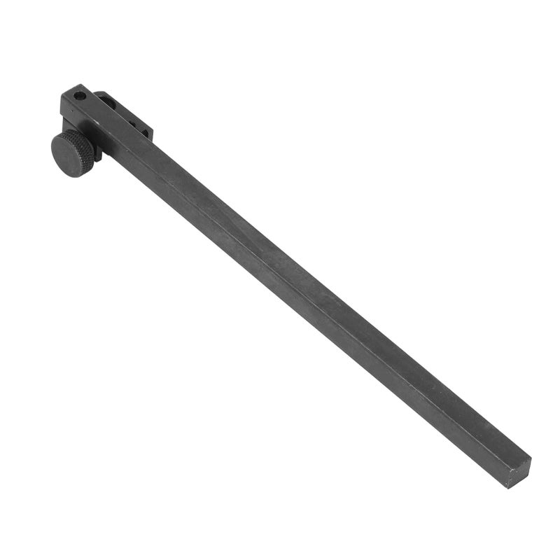 9x9x200mm Industrial Tools Height Gauge Adaptor with Clamp Square Dial Gauge Extension Connecting Rod Clamp - Image 2