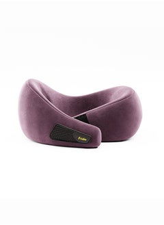 Frido Frido Travel Neck Pillow | Premium Memory Foam Neck Pillow for Flight Travel, Car Sleeping | Adjustable Head Rest, Neck Rest Travelling Pillow for Sleeping Head Support | Pink Colour, Pack of 1  - Image 1
