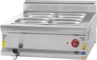 CSA İnox Karacasan Industrial 700 Series Counter Top Electric Sauce Bain-Marie 