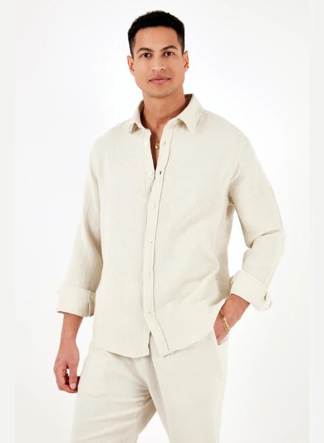 Buratti 100% Cotton Regular Fit Shirt Men's SHIRT CF24S127804