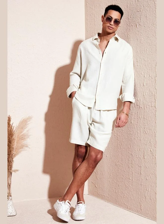 Buratti  Buratti 100% Cotton Regular Fit Shirt Men's SHIRT CF24S127804 for Men | Best Price UAE