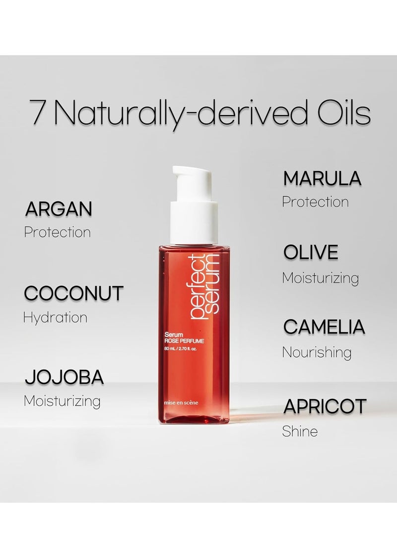 Mise En Scène Mise En Scene Perfect Rose Perfume Serum for Damaged, Bleached Hair 80ml  - Image 3