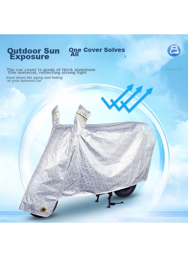 WITGOER Zhiguozhe Electric Vehicle Cover, Motorcycle Sunscreen Rainproof Dustproof Cover, Thickened Raincoat For Yadi, Aima, And Xiaodao Electric Bikes - Image 4