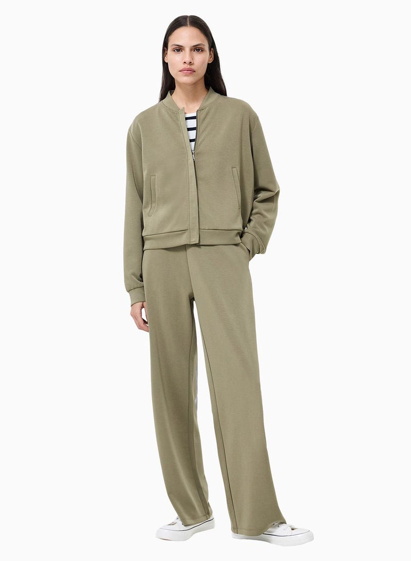 French Connection Wren Longsleeve Zip Through Bomber - Image 1