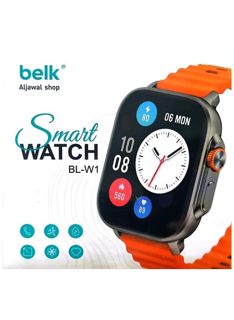wireless smart watch with high-resolution screen, Bluetooth connection with multiple sports modes and contains multiple applications with 3 additional bracelets from Belk