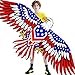Xida Kite Xida Patriotic Eagle Kites for Adults Kids Easy to Fly Large Kite for Adults Perfect for Beginner Beach Park Outdoor Activities - Image 3
