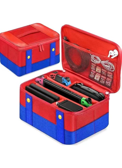 Nintendo Switch Mario Carry Case Large Capacity Red