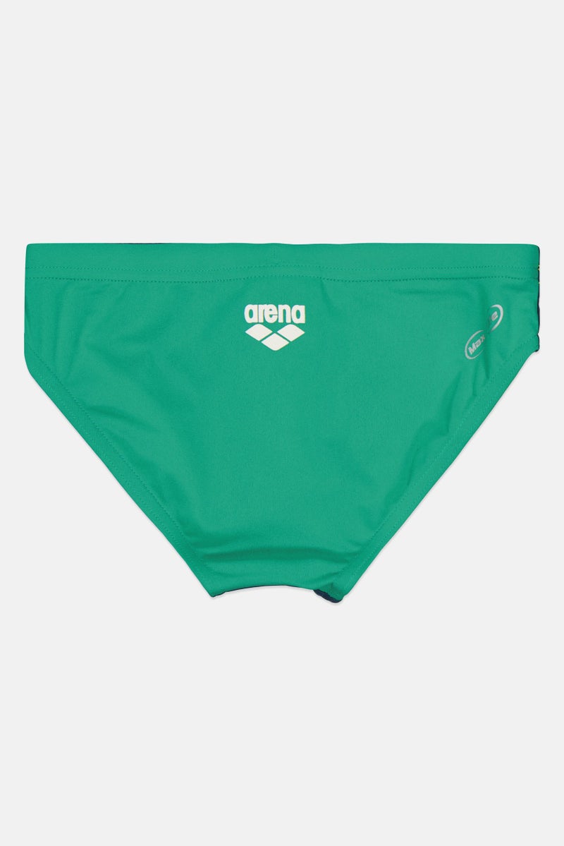 arena سروال سباحة للأطفال الأولاد بطباعة تجريدية، متعدد الألوان - Image 2