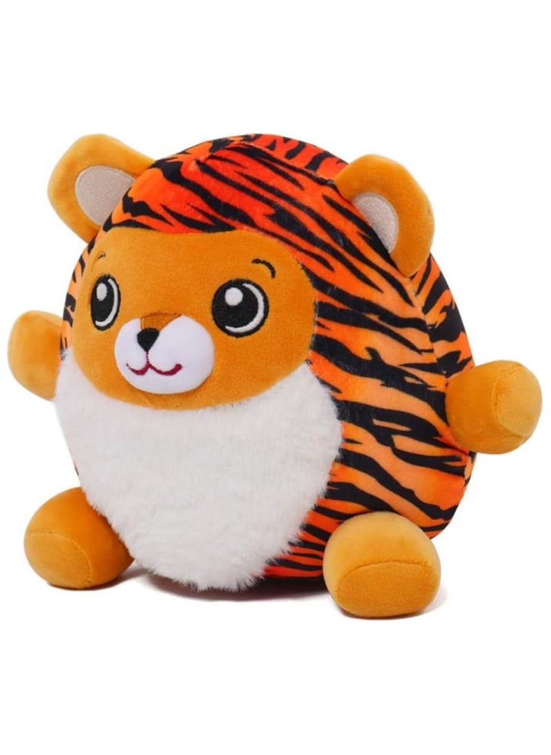 Happy Lines Gifts Dream Beams glow in the dark - , Connor the tiger (7.5"/18cm) - Vacuum Pack w/ hangtag  - Image 2