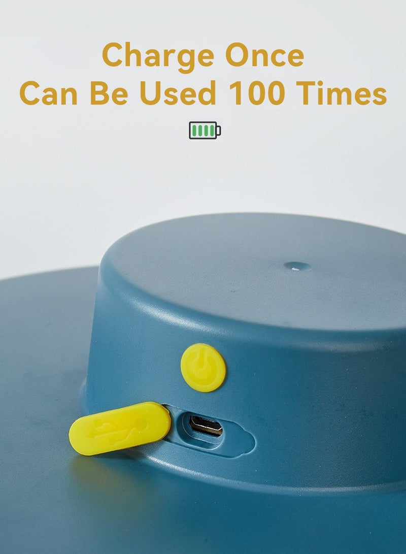 LEOKOR 4L Electric Salad Spinner, Lettuce Dryer and Vegetable Washer Dryer, USB Charge Large Capacity Quick Drainage, Auto Vegetables Washer Dryer, BPA Free - Image 5