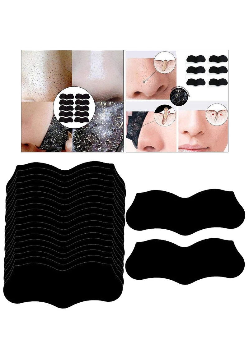 30pcs Blackhead Nose Patchs Nose Acne Remover Strips Deep Cleansing Nose Pore Stickers for Use on Nose, Forehead and Chin  - Image 5