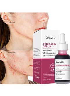 Fruit acid serum to revitalize your skin facial serum for smooth and glowing skin premium facial serum for hydration and brightening anti-aging serum for all skin types