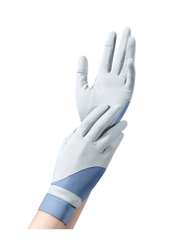 جولوف جوي قفازات نسائية للحماية من الشمس، لممارسة الرياضات الخارجية، وركوب الدراجات والدراجات الكهربائية، رفيعة - Image 1