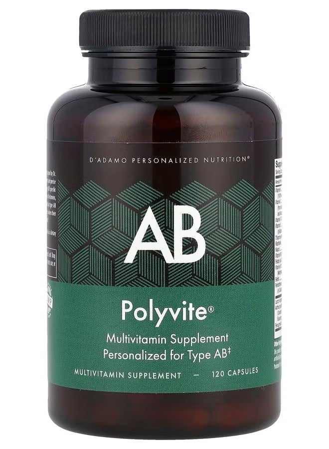 Polyvite® AB Multivitamin Supplement 120 Capsules