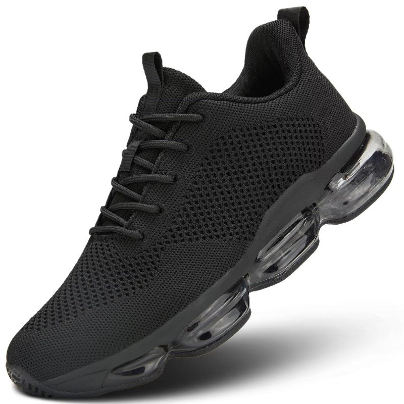 Socviis Men's Air Cushion Running Shoes Breathable Tennis Fashion Sneakers Non Slip Workout Casual Sport Gym Training Soft Sole Walking Shoes - Image 1