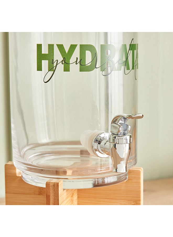 Home Box Harmony Glass beverage Dispenser with Stand - 4000 ml  - Image 4
