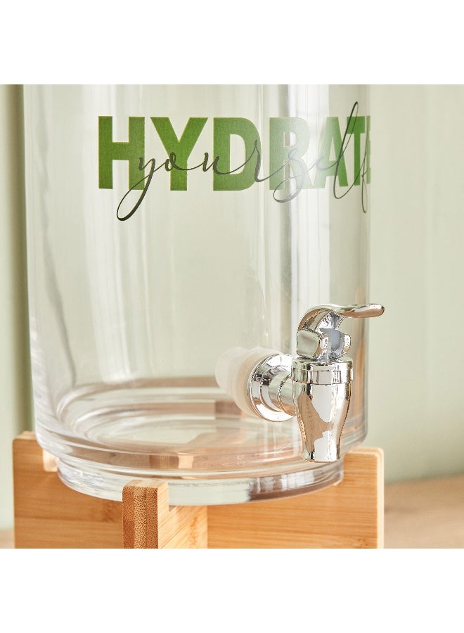 Home Box Harmony Glass beverage Dispenser with Stand - 4000 ml - Image 5