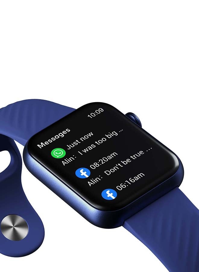 ITEL 220 mAh O11 Smartwatch - 1.83'' Display, IP68 Waterproof Dark Blue - Image 2
