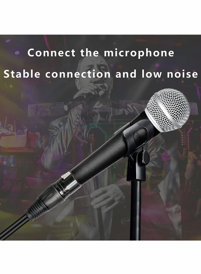 Captaintech XLR to 2 RCA Y Splitter Audio Cable, Unbalanced 3 Pin XLR Female to Dual RCA Male Stereo Breakout Cable Adapter Patch Cord Gold-Plated Plug for Microphone Mixing Console Amplifier (0.5M/1.6Ft) - Image 5