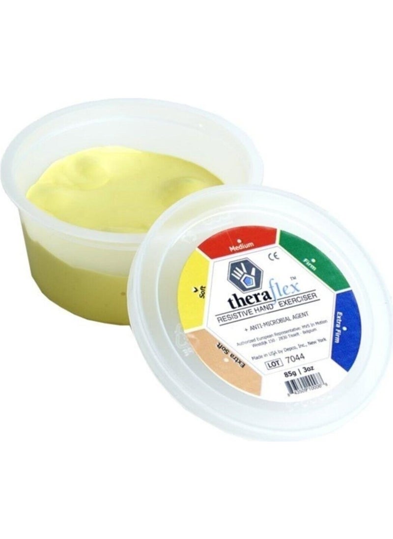 MSD - Theraflex Hand Exercise Dough Yellow 85 gr - Image 1