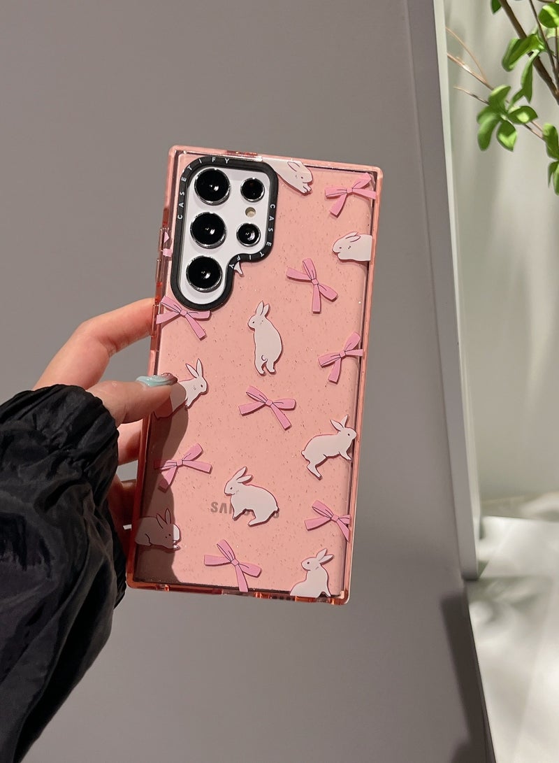 كاستيفي سامسونج جالاكسي S23 الترا لاكي الشريط الأرنب القضية - Image 2