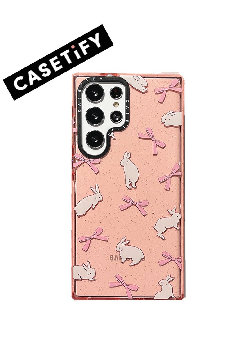 كاستيفي سامسونج جالاكسي S23 الترا لاكي الشريط الأرنب القضية - Image 1