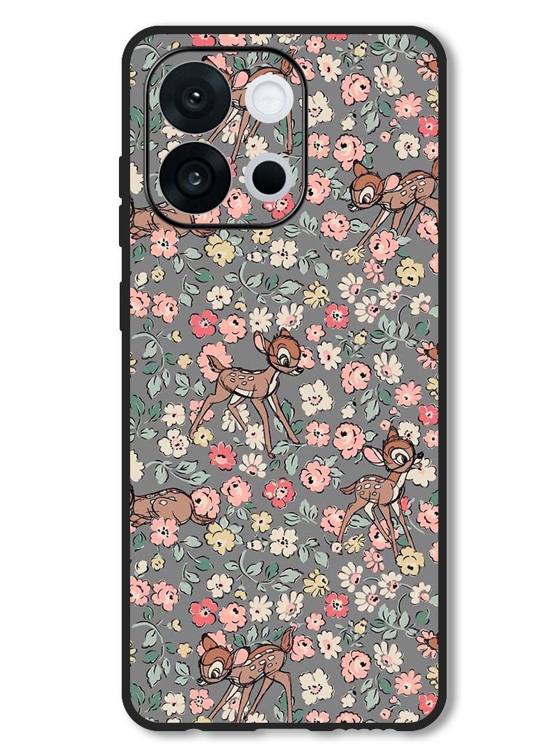 Theodor Case Compatible with OnePlus 13T 6.32 Inch Protection Shockproof Bumper Cover Deer Pattern - Image 1