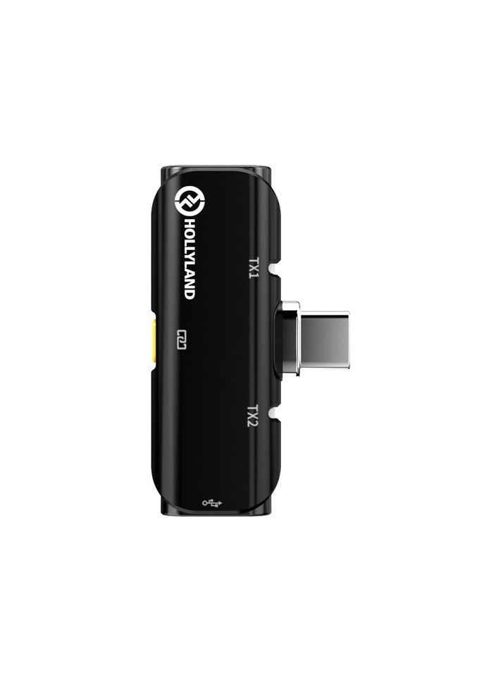 Hollyland Wireless Microphone Lark C1 DUO BK Type-C (Black)
