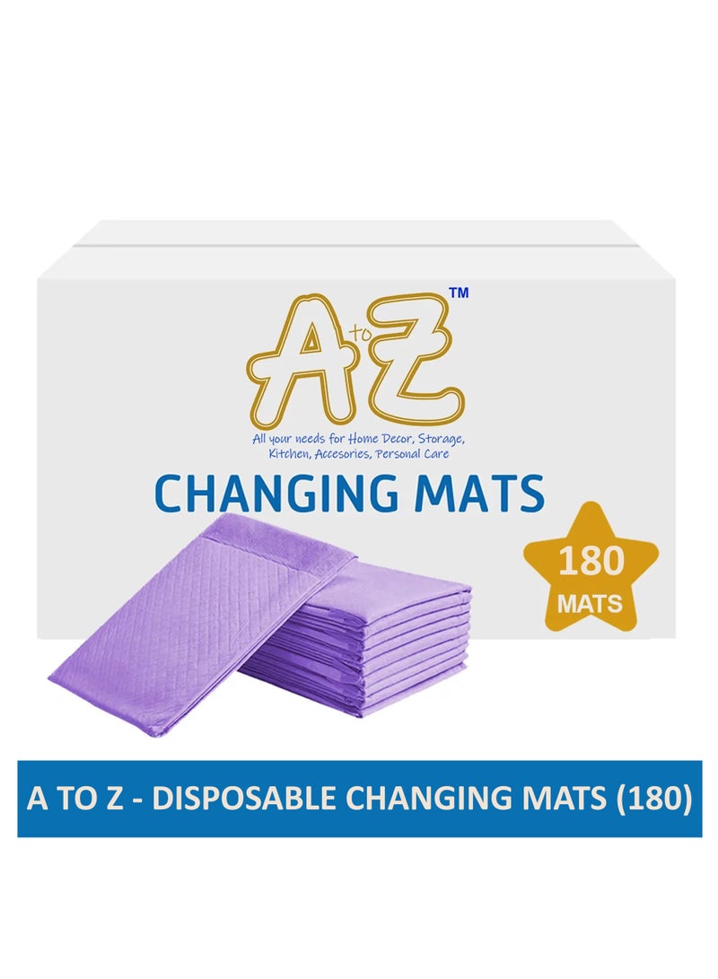 A To Z - Disposable Changing mats (45x60cm) Large, Pack Of 180 - Lavender - Image 2