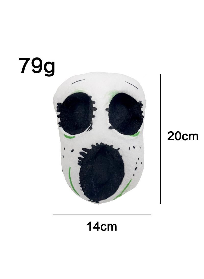 Cartoon Doll Doors Roblox Figure Stuffed Plush Toy For Kids Gifts Black/White-B 20CM - Image 2