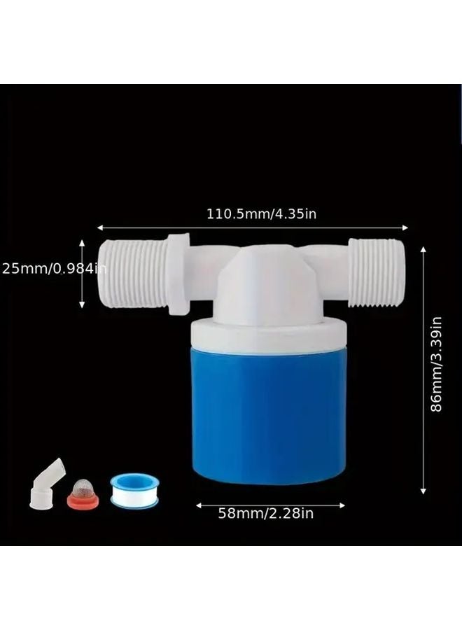 1 قطعة صمام عوامة للتحكم في مستوى الماء أفقي 6 بوصة يعمل تلقائياً بدون الحاجة إلى الكهرباء - Image 5