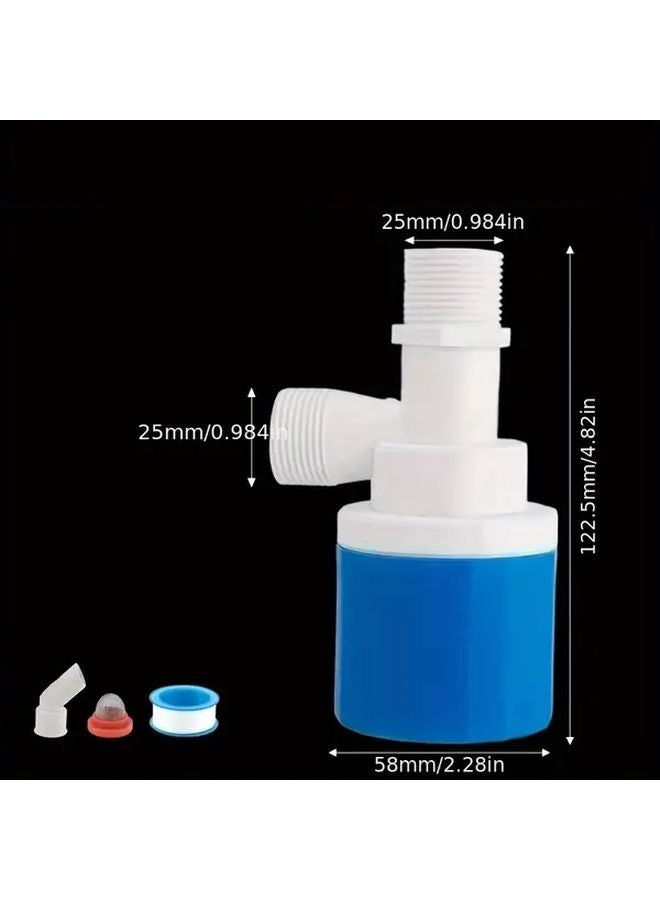 1 قطعة صمام عوامة للتحكم في مستوى الماء أفقي 6 بوصة يعمل تلقائياً بدون الحاجة إلى الكهرباء - Image 3