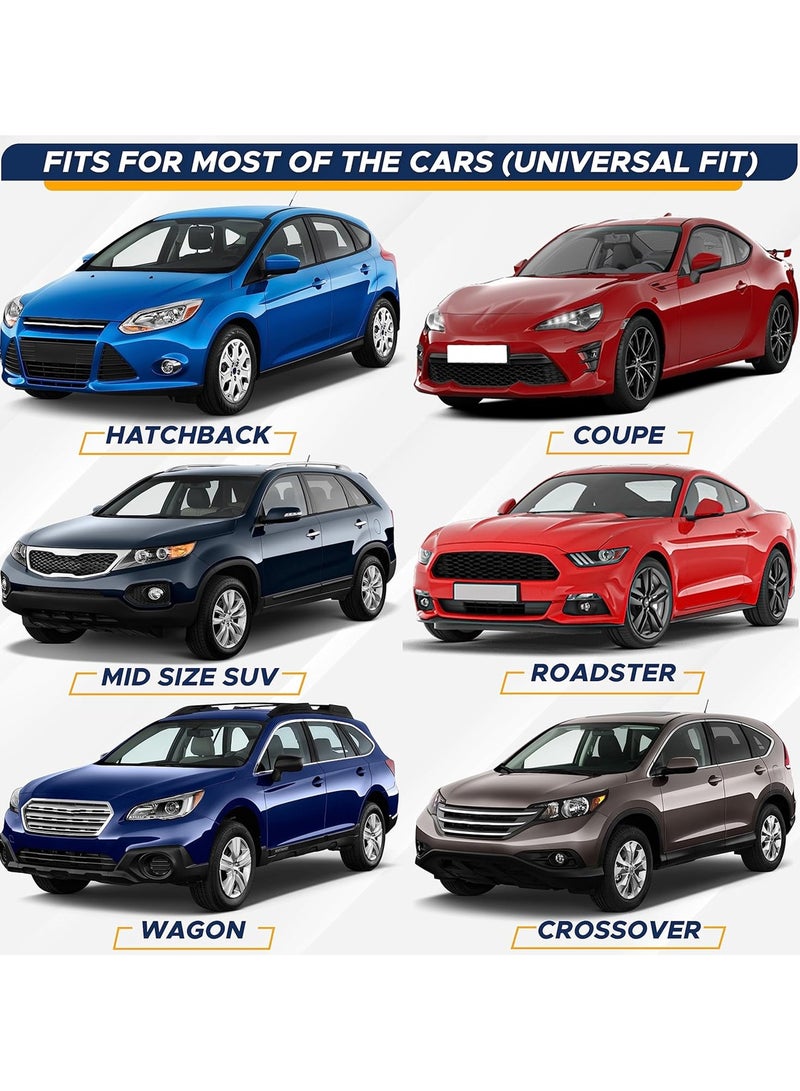 3XR Universal Car Seat Covers - 2PCS, Compatible with Detachable Headrests & Airbags - Image 5