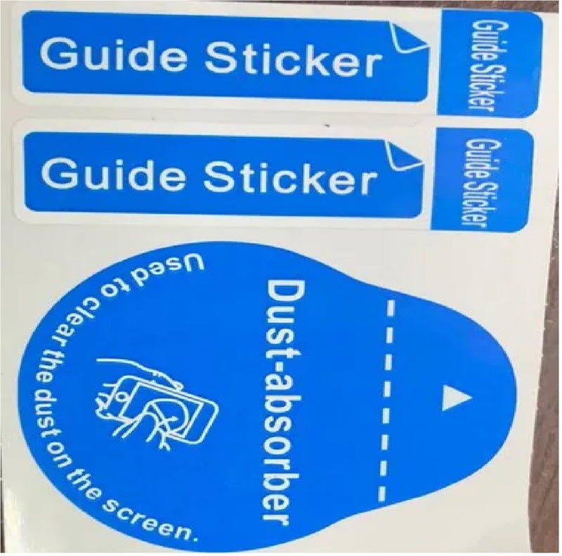 FCS Super Cleaner 100 pcs Dust Absorber LCD Dedust Sticker and Guide Sticker for Cell Phone Tablet LCD Screen (100) - Image 2