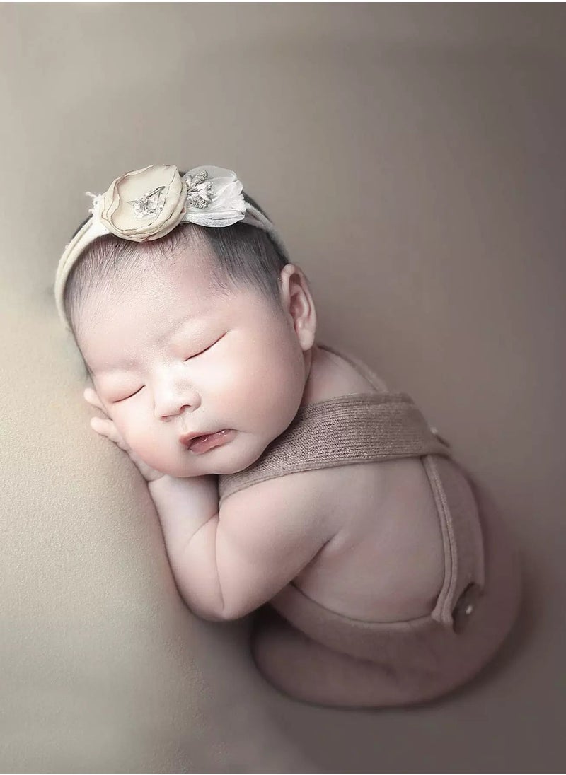 Generic Newborn Unisex Criss Cross Photography Jumpsuit  - Image 1
